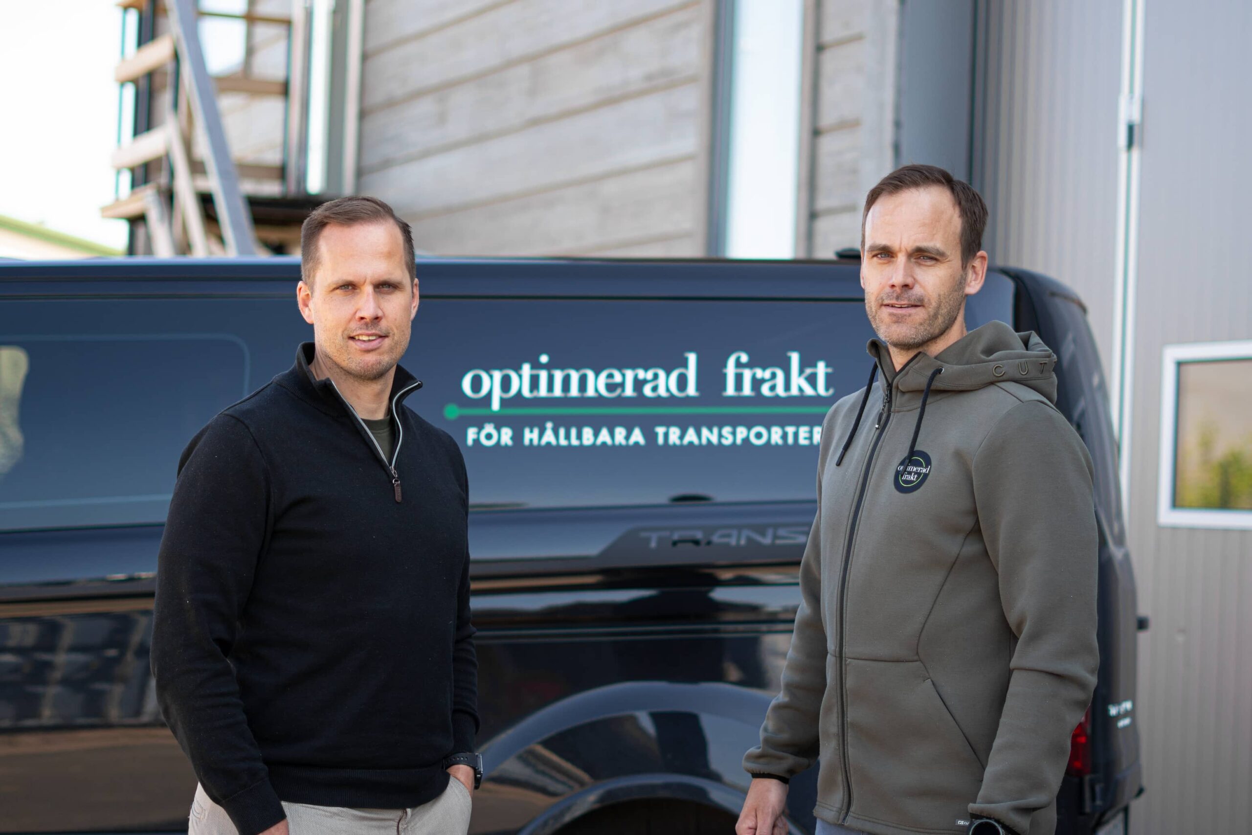 Johan och Richard på Optimerad Frakt