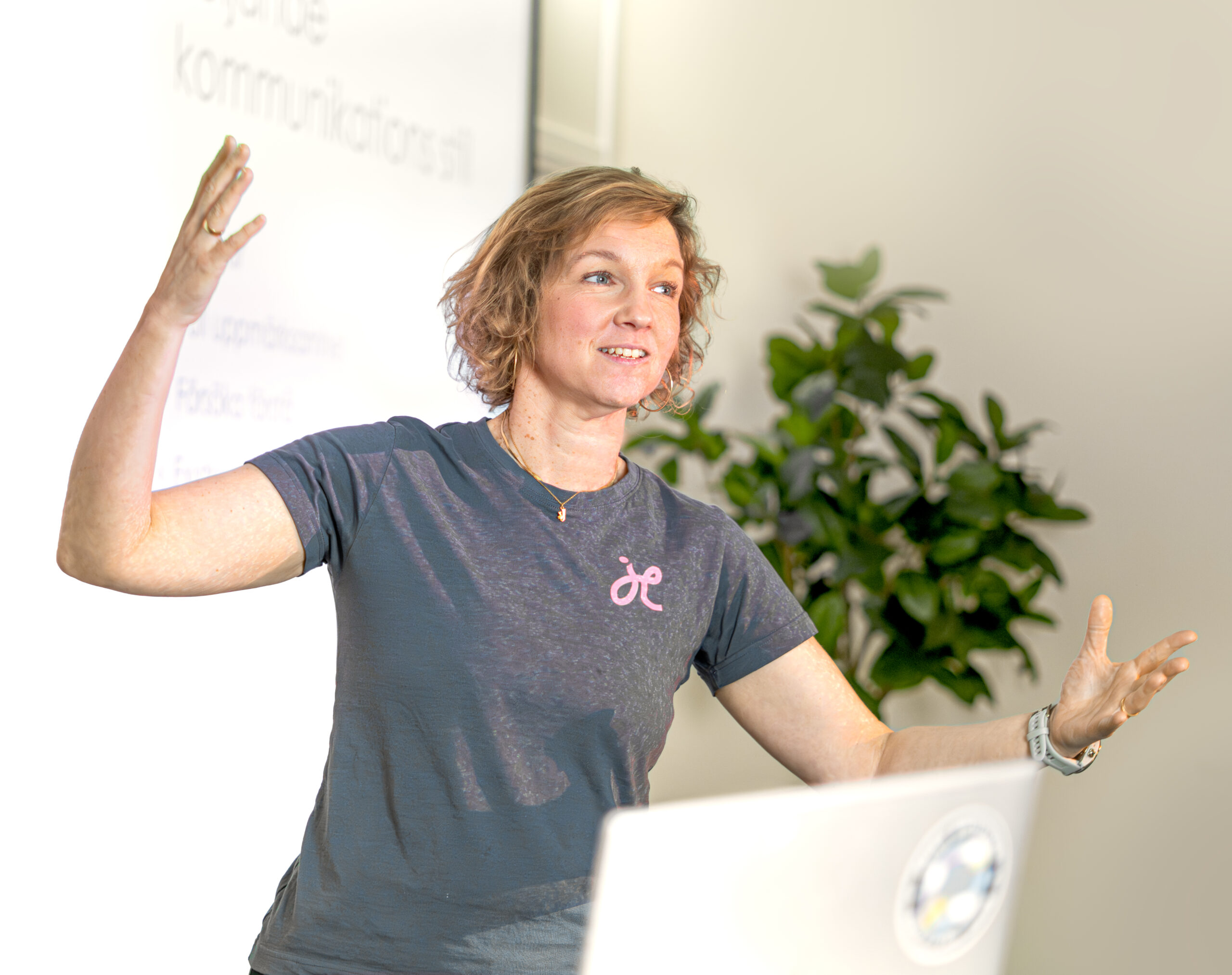 Jenny Leion-Welin föreläser